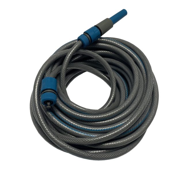 Flexible garden rubber hose pipe for water (1)