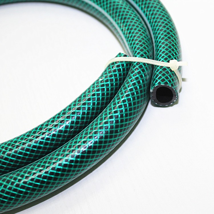 Hybrid expandable plastic pipe garden hose